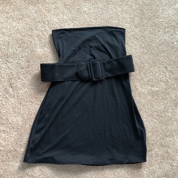 Susana Monaco Tops - NWT Black Susana Monaco black belted tube top M
